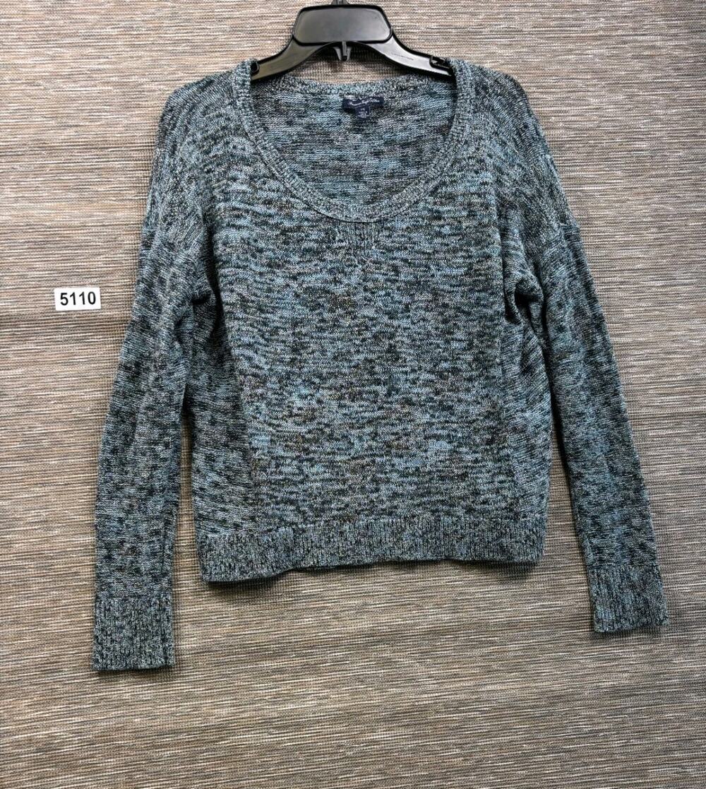 American Eagle Outfitters Cable-Knit Pullover Sweater Womens Size L Multicolor